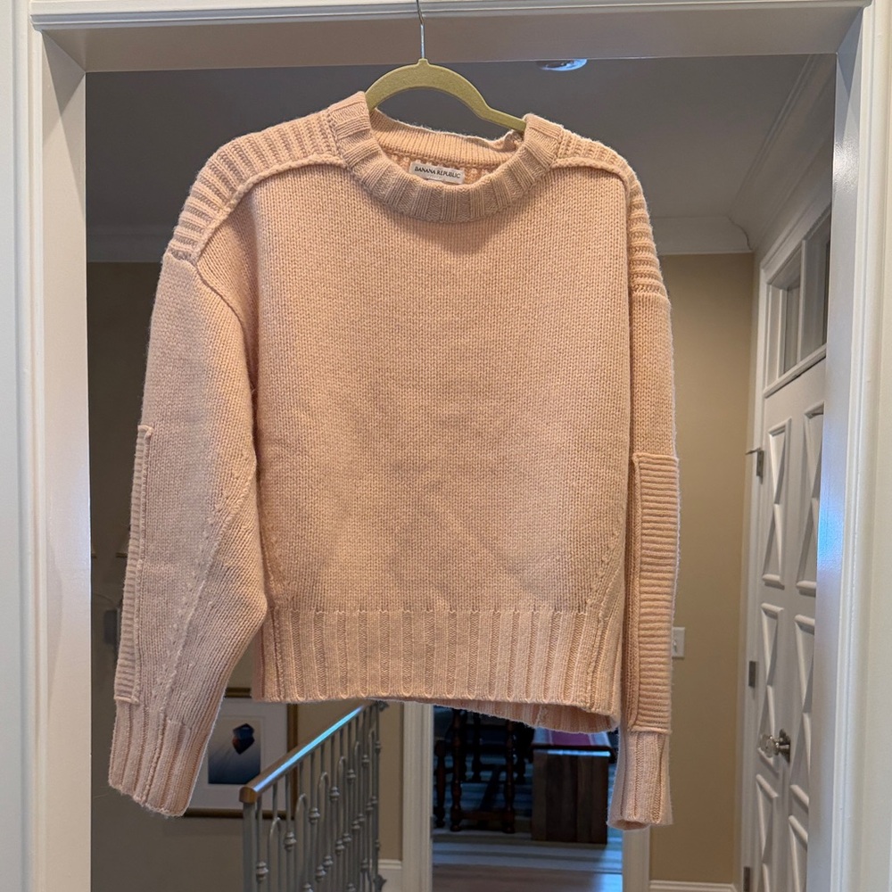 Banana Republic apricot Sweater